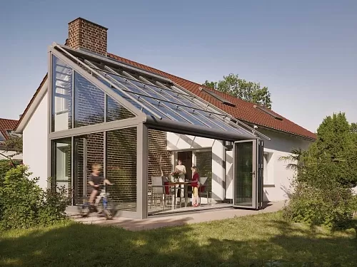Остекление зимнего сада системой SDL Nobiles wintergarden
