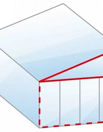 Безрамное остекление системой W-26 Weinor