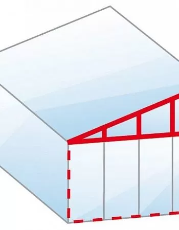Безрамное остекление системой W-26 Weinor
