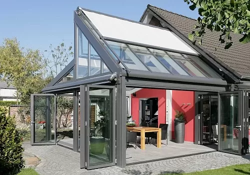 Остекление зимнего сада системой SDL Avantgarde wintergarden