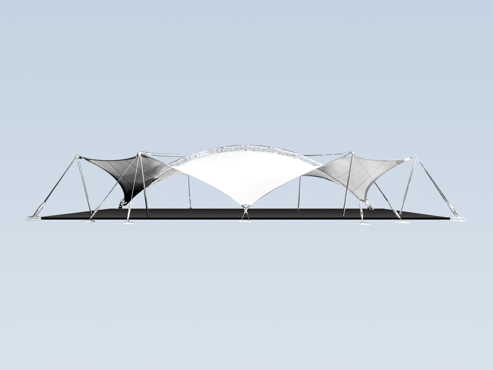 Мембраны и конструкции тип Tent  от Bau Hoff